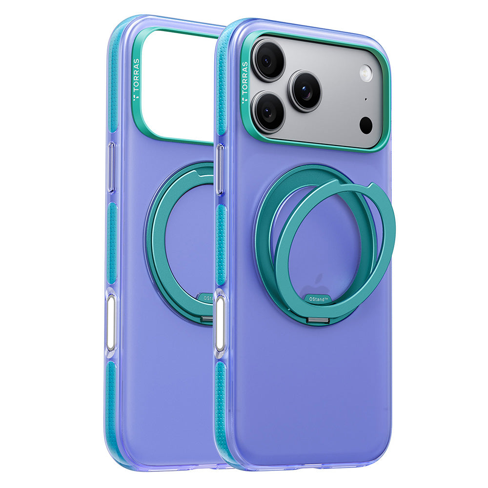 MagSafe-deksel for Apple iPhone 18 Pro Max / 17 Pro Max, Torras, Ostand O3 Hue, Indigo