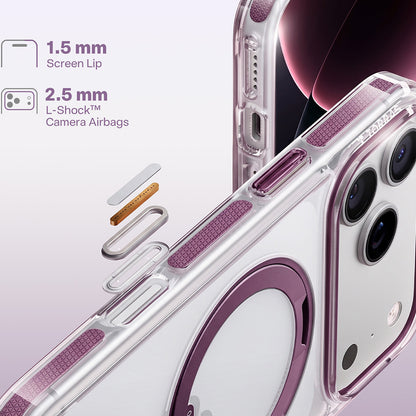 MagSafe-deksel for Apple iPhone 18 Pro Max / 17 Pro Max, Torras, Ostand O3 Light, Lilla