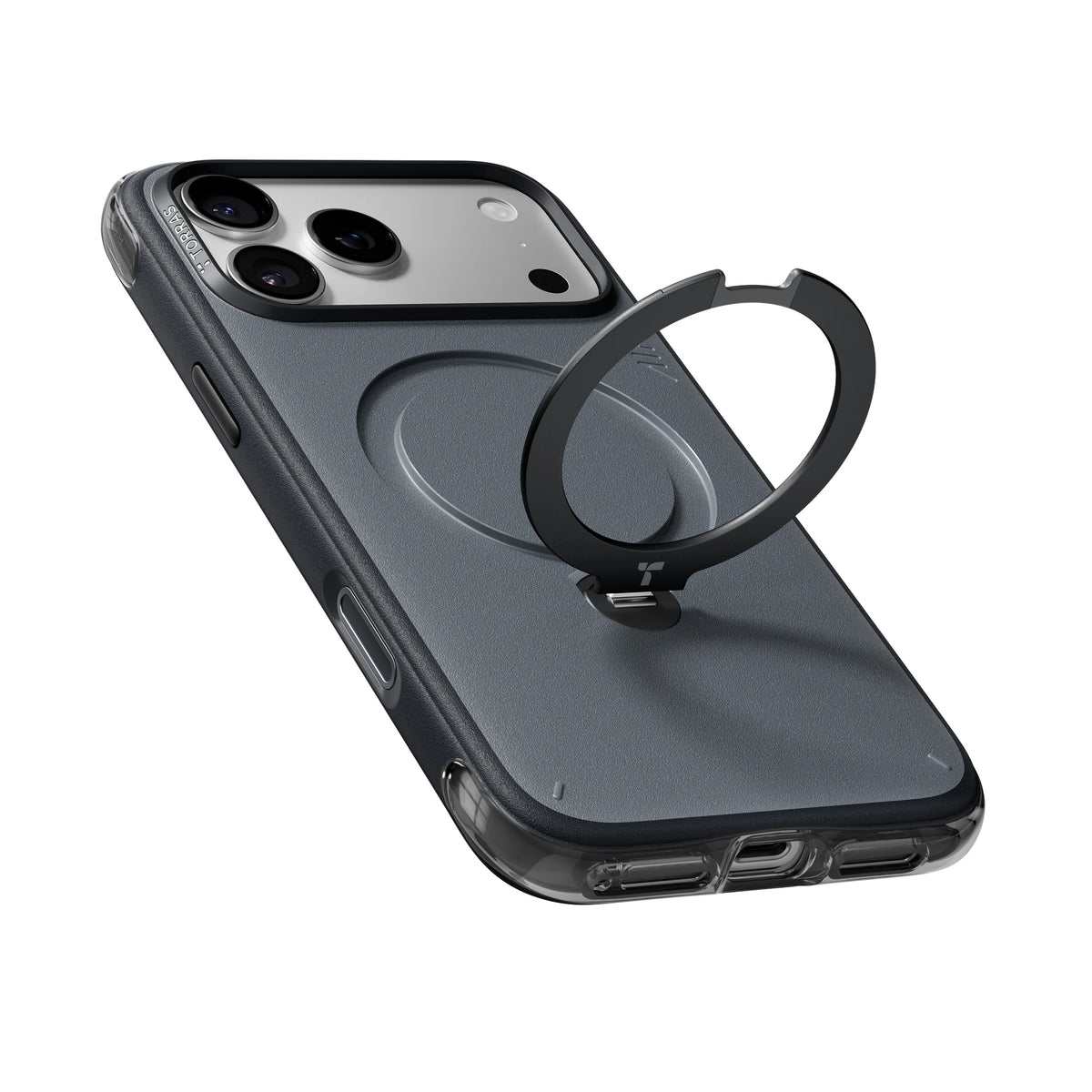 MagSafe-deksel for Apple iPhone 18 Pro Max / 17 Pro Max, Torras, Ostand Q3 Air Essential, svart