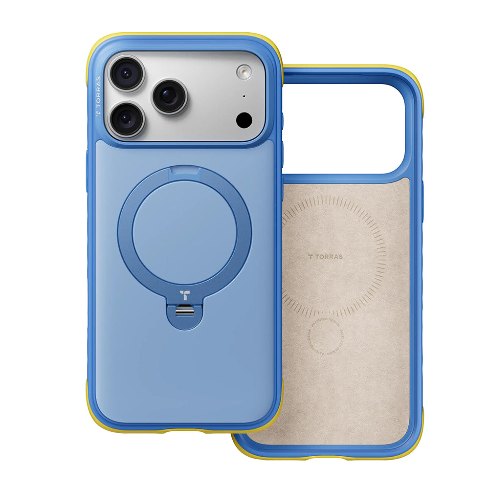 MagSafe-deksel for Apple iPhone 18 Pro Max / 17 Pro Max, Torras, Ostand Q3 Rugged, Lilla