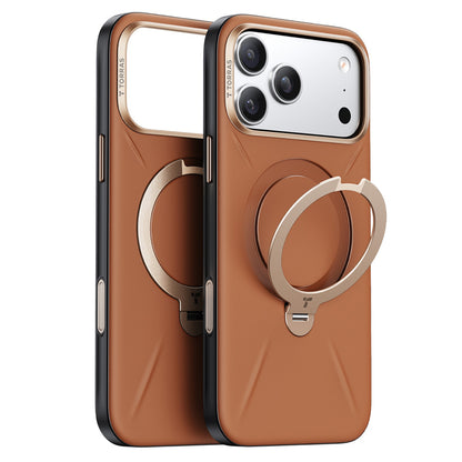 MagSafe-deksel for Apple iPhone 18 Pro Max / 17 Pro Max, Torras, QPRO Leather, Brun