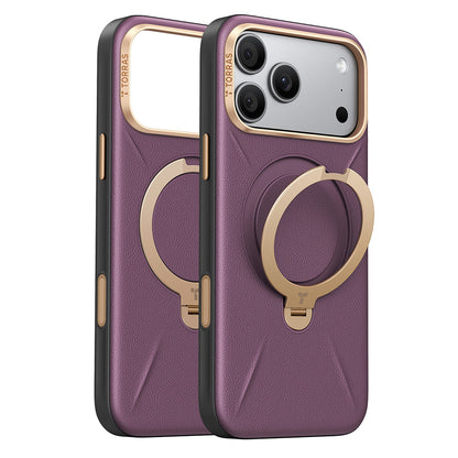 MagSafe-deksel for Apple iPhone 18 Pro Max / 17 Pro Max, Torras, QPRO Leather, Lilla
