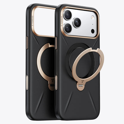 MagSafe-deksel for Apple iPhone 18 Pro Max / 17 Pro Max, Torras, QPRO Leather, Svart