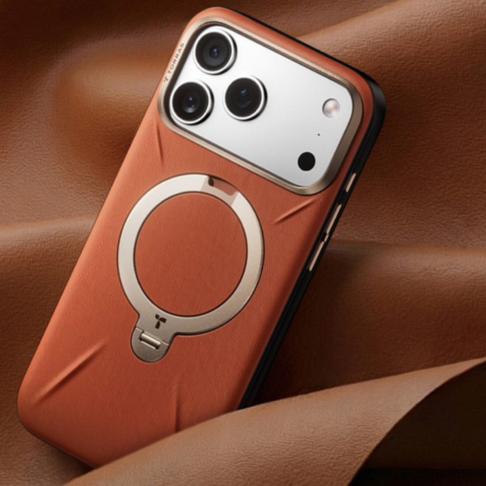 MagSafe-deksel for Apple iPhone 18 Pro Max / 17 Pro Max, Torras, QPRO Leather, Svart