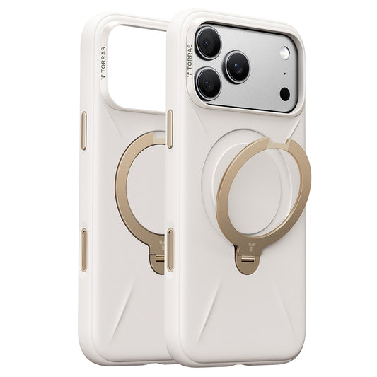 MagSafe-deksel for Apple iPhone 18 Pro Max / 17 Pro Max, Torras, QPRO silikon, hvit
