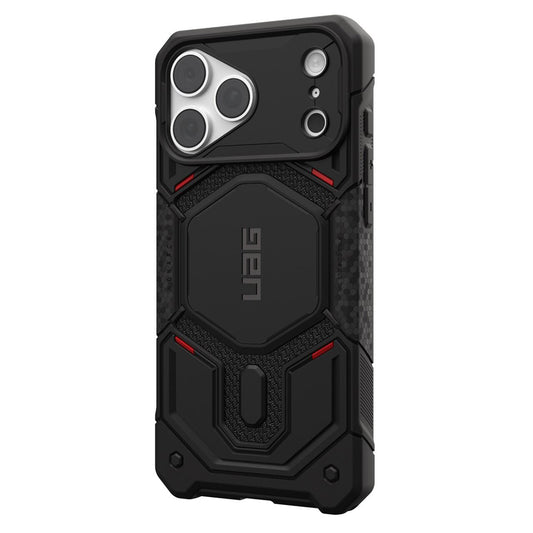MagSafe-deksel for Apple iPhone 18 Pro Max / 17 Pro Max, Urban Armor Gear, Monarch Pro Kevlar, Svart