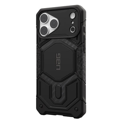 MagSafe-deksel for Apple iPhone 18 Pro Max / 17 Pro Max, Urban Armor Gear, Monarch Pro Carbon, Svart