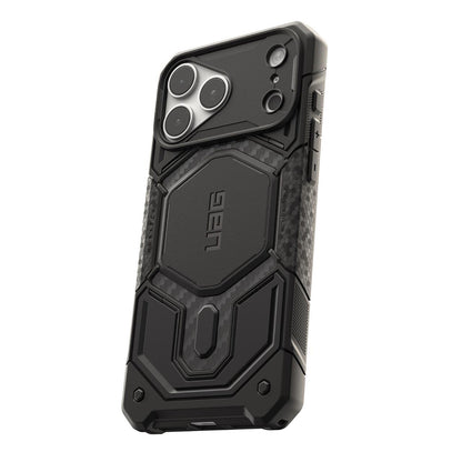 MagSafe-deksel for Apple iPhone 18 Pro Max / 17 Pro Max, Urban Armor Gear, Monarch Pro Carbon, Svart