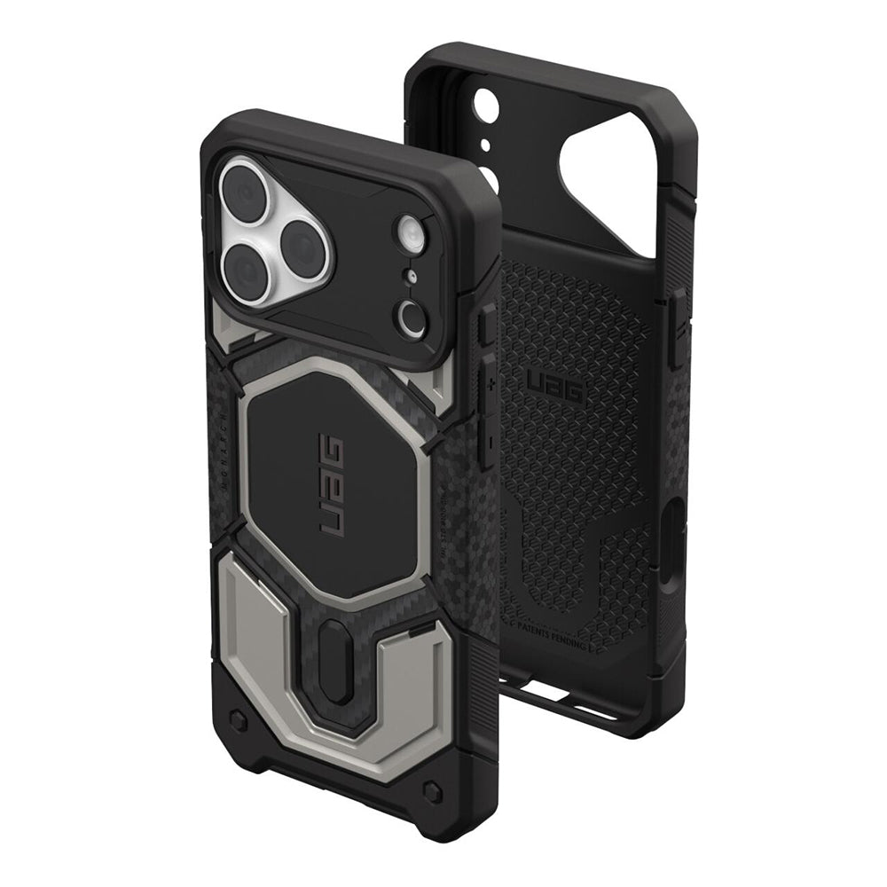 MagSafe-deksel for Apple iPhone 18 Pro Max / 17 Pro Max, Urban Armor Gear, Monarch Pro, Grå