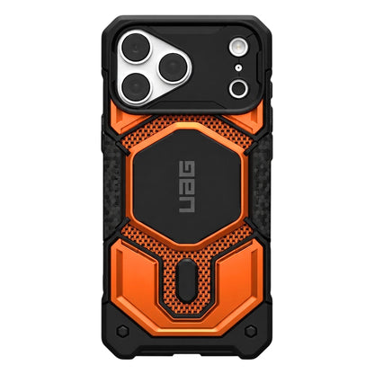 MagSafe-deksel for Apple iPhone 18 Pro Max / 17 Pro Max, Urban Armor Gear, Monarch Pro Kevlar, Oransje