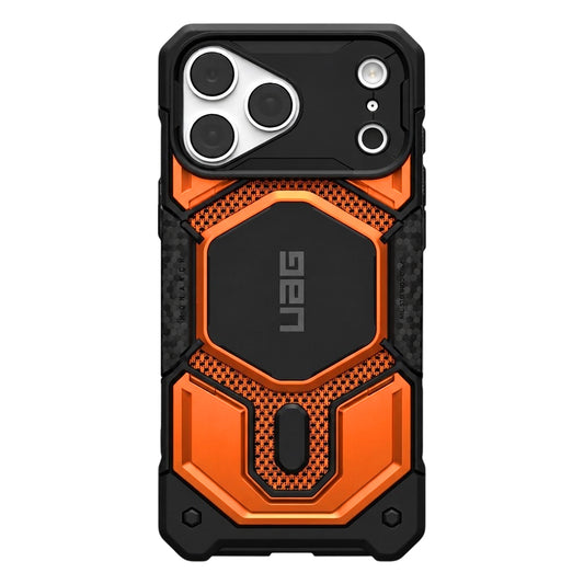 MagSafe-deksel for Apple iPhone 18 Pro Max / 17 Pro Max, Urban Armor Gear, Monarch Pro Kevlar, Oransje