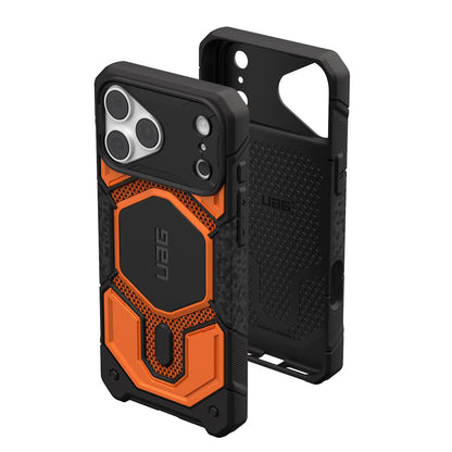 MagSafe-deksel for Apple iPhone 18 Pro Max / 17 Pro Max, Urban Armor Gear, Monarch Pro Kevlar, Oransje