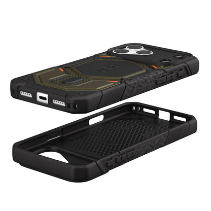 MagSafe-deksel for Apple iPhone 18 Pro Max / 17 Pro Max, Urban Armor Gear, Monarch Pro Kevlar, Grønn