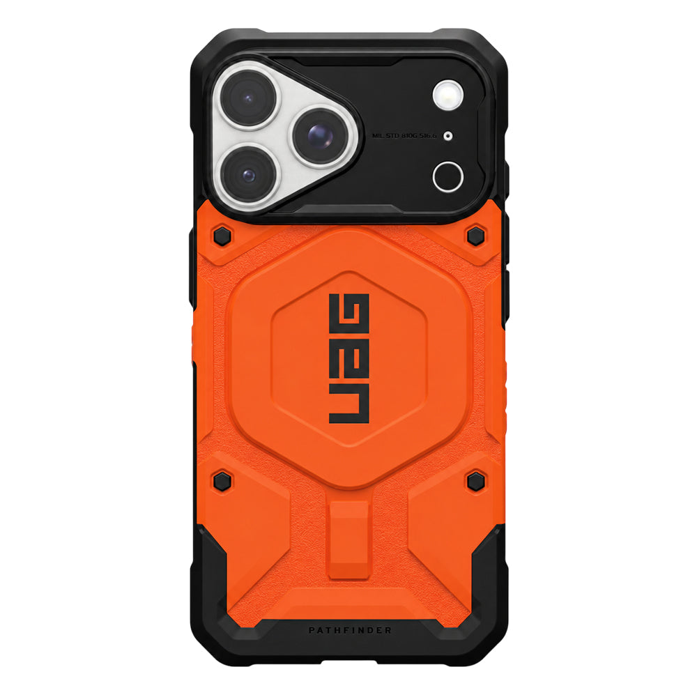 MagSafe-deksel for Apple iPhone 18 Pro Max / 17 Pro Max, Urban Armor Gear, Pathfinder, Oransje