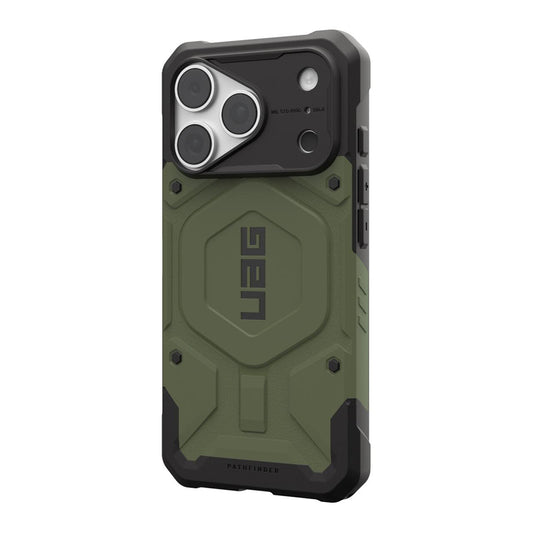 MagSafe-deksel for Apple iPhone 18 Pro Max / 17 Pro Max, Urban Armor Gear, Pathfinder, Grønn