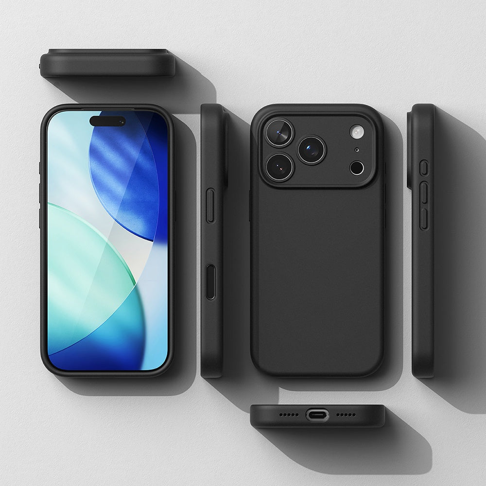 MagSafe-deksel til Apple iPhone 18 Pro, Ringke, silikon, mørk burgunder
