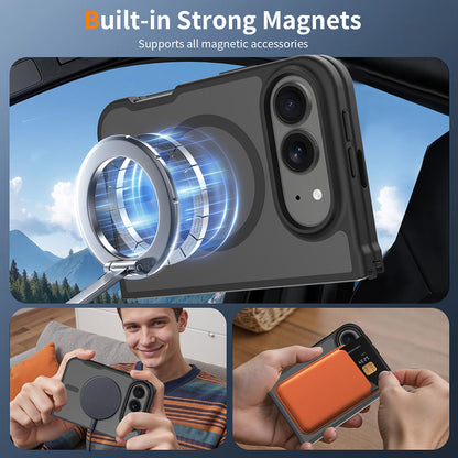 MagSafe-deksel til Apple iPhone Duo, Techsuit, PureFrost, satengsvart