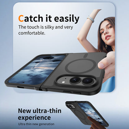 MagSafe-deksel til Apple iPhone Duo, Techsuit, PureFrost, satengsvart