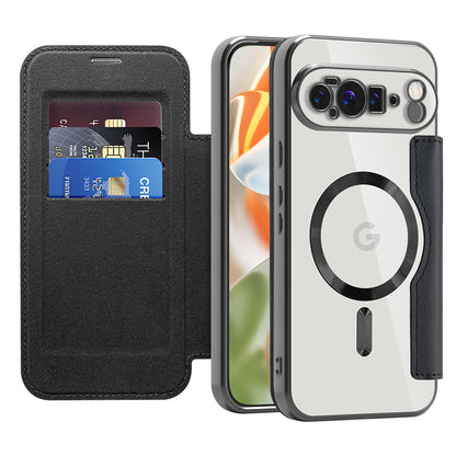 MagSafe-deksel for Google Pixel 10 Pro XL, Techsuit, SmartMag Book, svart