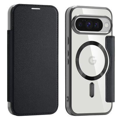 MagSafe-deksel for Google Pixel 10 Pro / 10, Techsuit, SmartMag Book, svart