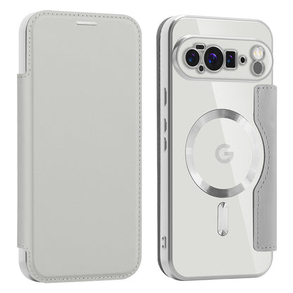 MagSafe-deksel for Google Pixel 10 Pro XL, Techsuit, SmartMag Book, Grå