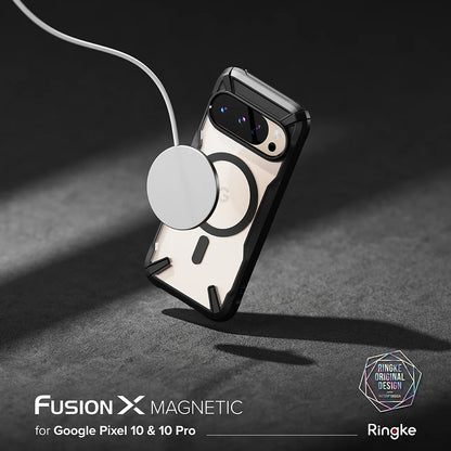 MagSafe-deksel for Google Pixel 10 Pro / 10, Ringke, Fusion X, svart