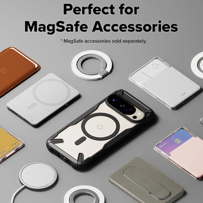 MagSafe-deksel for Google Pixel 10 Pro / 10, Ringke, Fusion X, svart