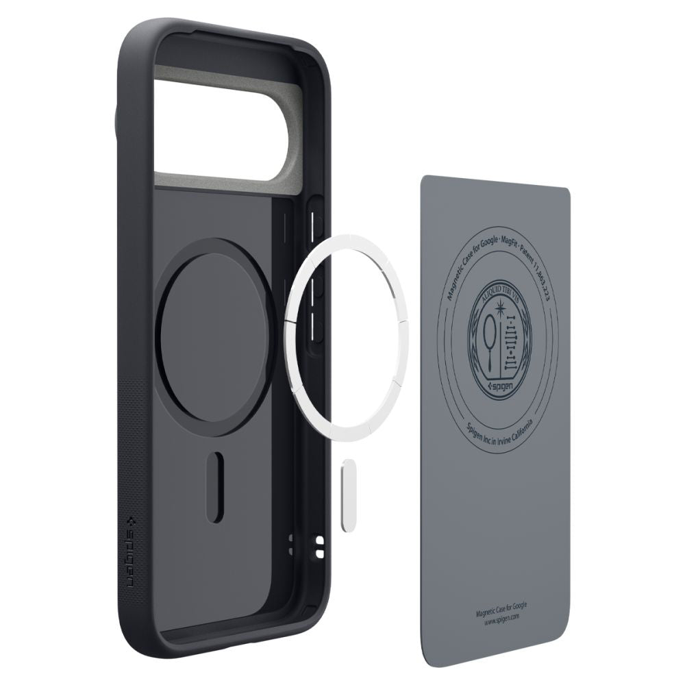 MagSafe-deksel for Google Pixel 10 Pro / 10, Spigen, Caseology Nano Pop, Svart ACS09713