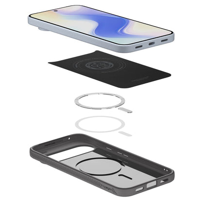 MagSafe-deksel for Google Pixel 10 Pro / 10, Spigen, Liquid Air, Grå ACS09697