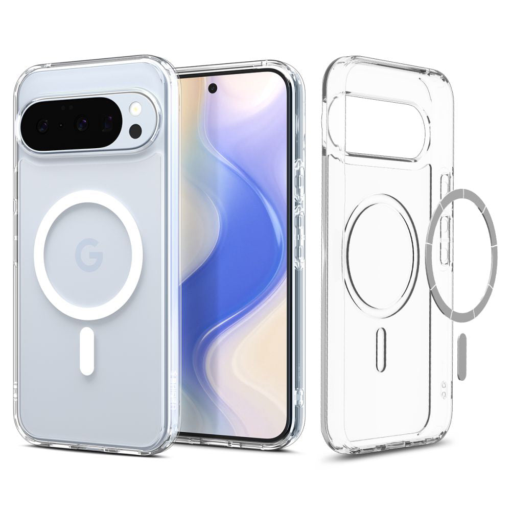 MagSafe-deksel for Google Pixel 10 Pro / 10, Spigen, Ultra Hybrid, Hvit