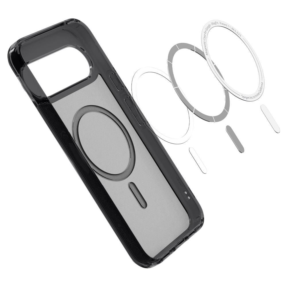 MagSafe-deksel for Google Pixel 10 Pro / 10, Spigen, Ultra Hybrid, Satin Black ACS09703