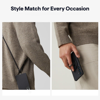 MagSafe-deksel for Google Pixel 10 Pro / 10, Techsuit, Aramidfiber, Svart