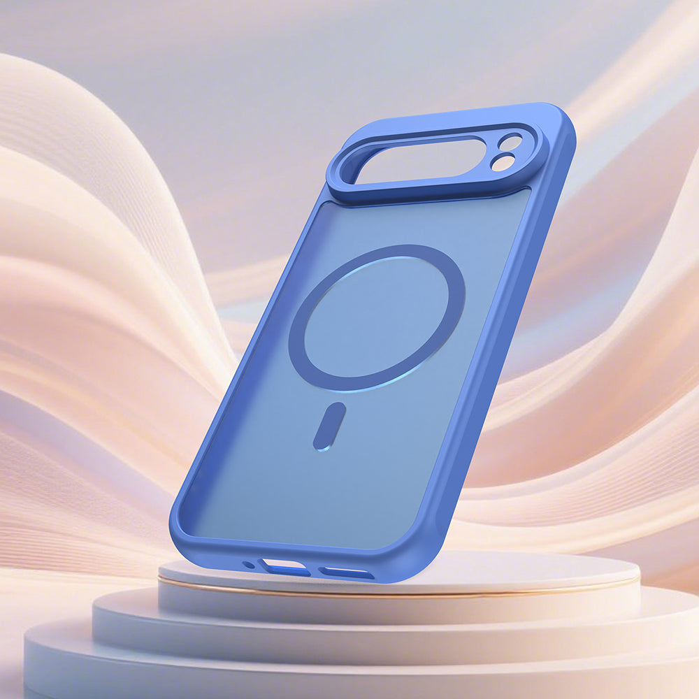 MagSafe-deksel for Google Pixel 10 Pro, Techsuit, HaloFrost II, Blå
