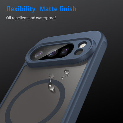 MagSafe-deksel for Google Pixel 10 Pro, Techsuit, HaloFrost II, Marineblå