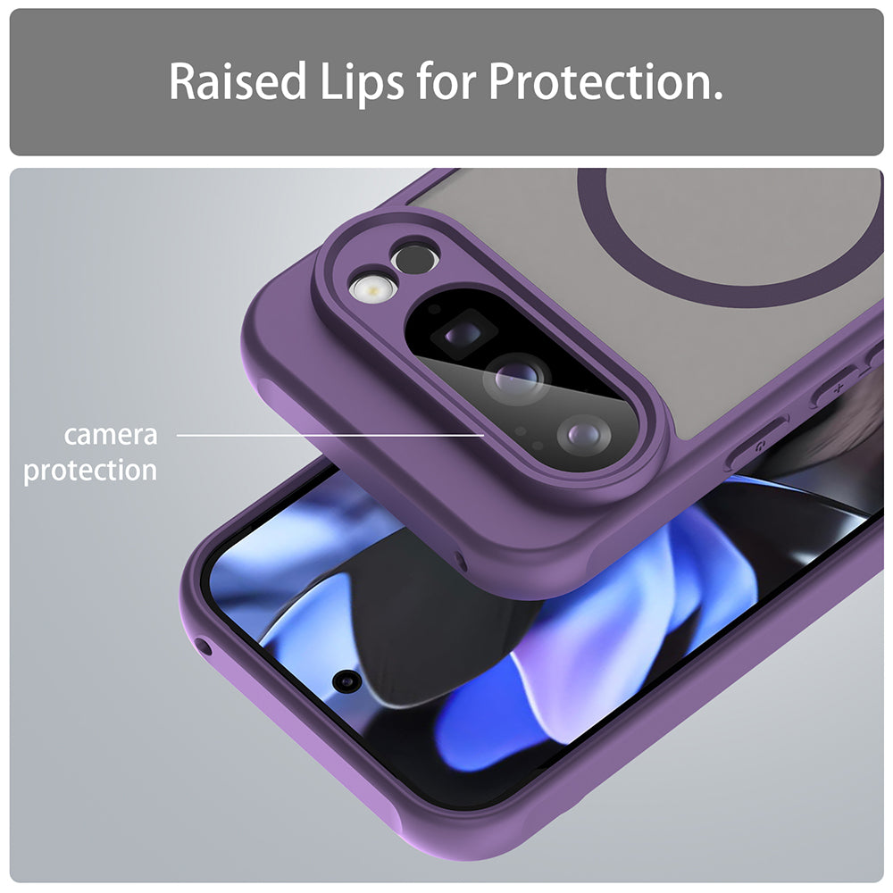 MagSafe-deksel for Google Pixel 10 Pro, Techsuit, HaloFrost II, Lilla