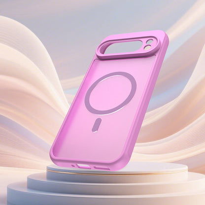 MagSafe-deksel for Google Pixel 10 Pro, Techsuit, HaloFrost II, Rosa