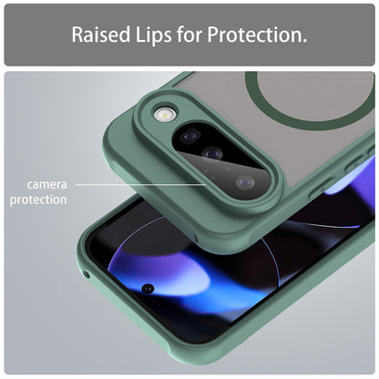 MagSafe-deksel for Google Pixel 10 Pro, Techsuit, HaloFrost II, Grønn