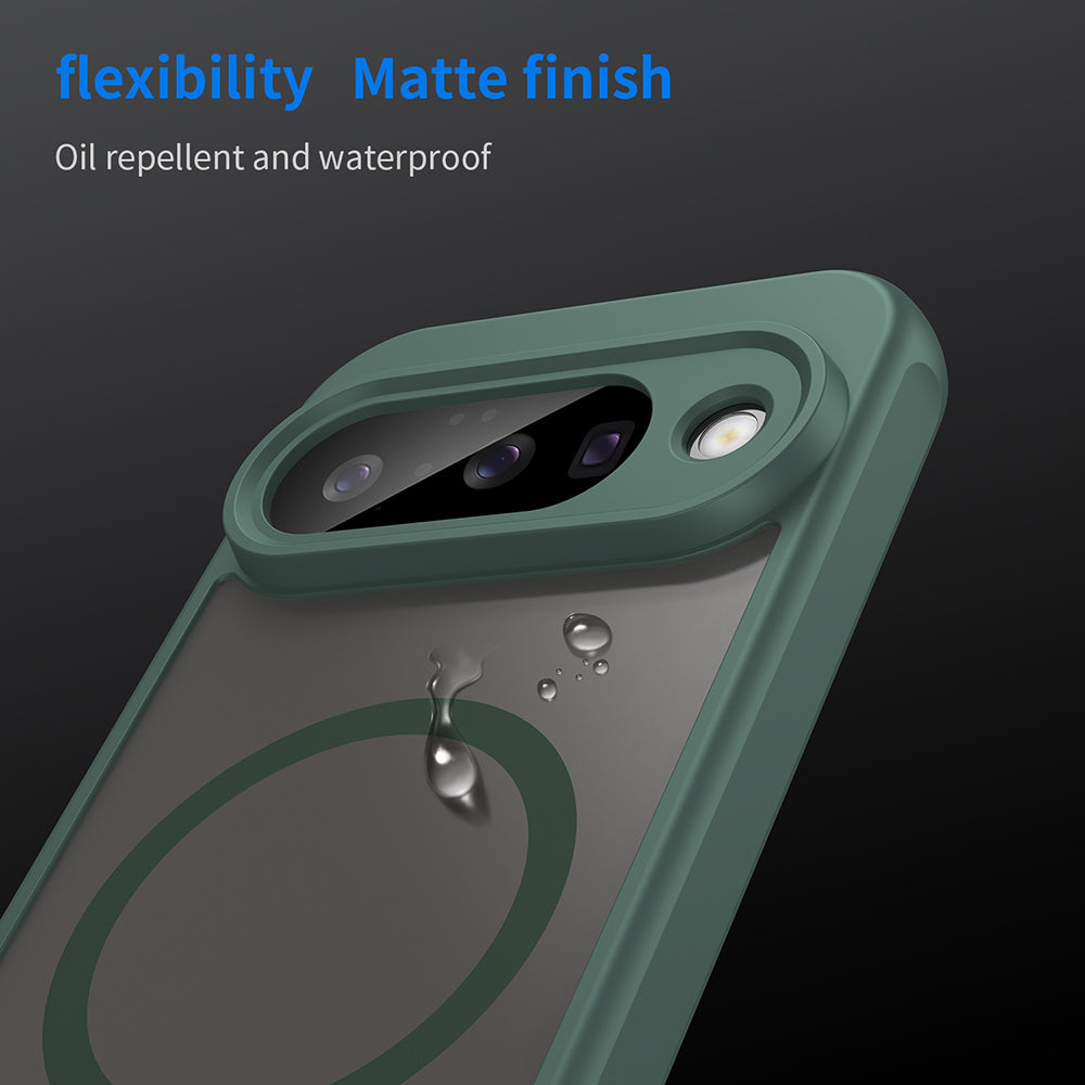 MagSafe-deksel for Google Pixel 10 Pro, Techsuit, HaloFrost II, Grønn