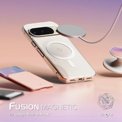 MagSafe-deksel for Google Pixel 10 Pro XL, Ringke, Fusion, Transparent