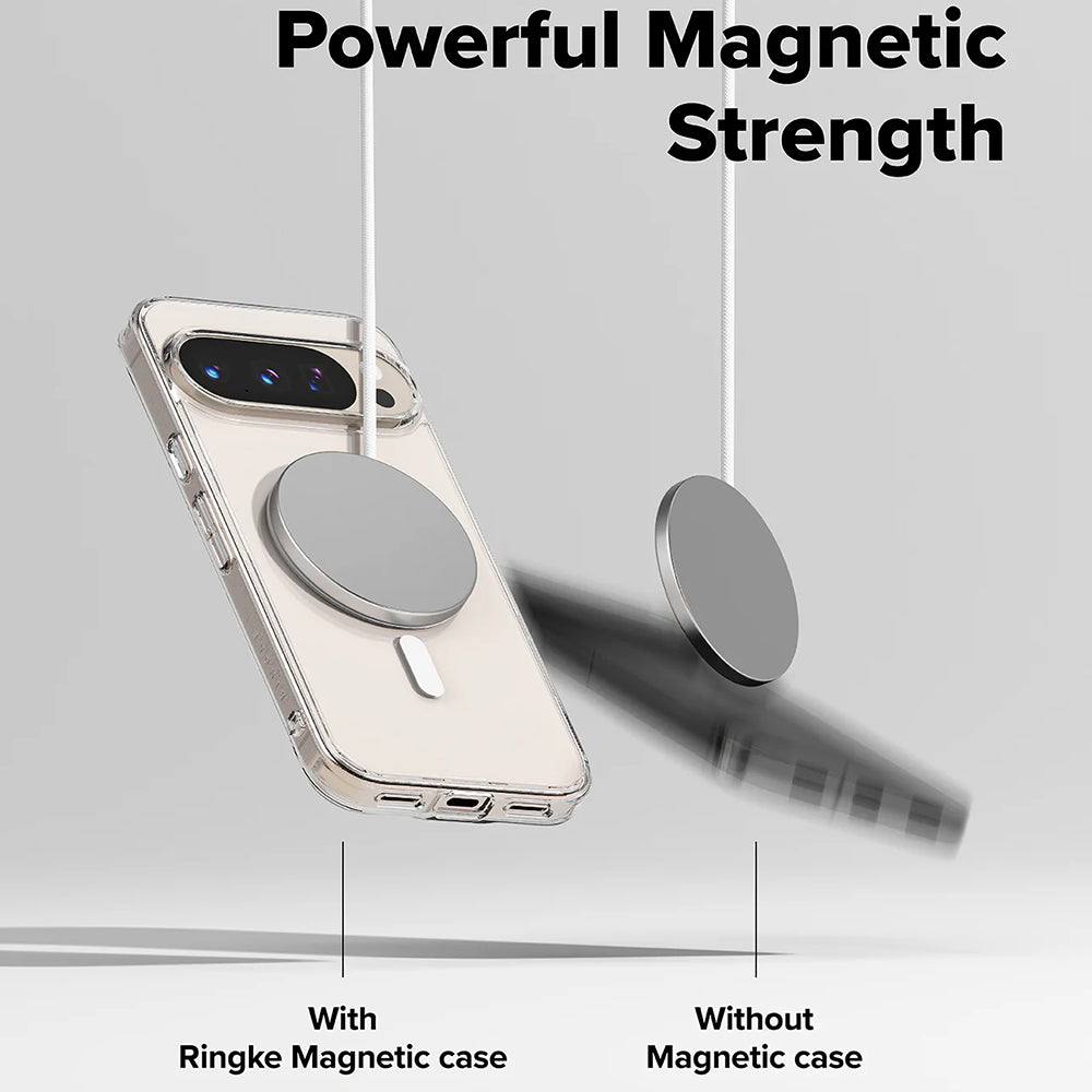 MagSafe-deksel for Google Pixel 10 Pro XL, Ringke, Fusion, Transparent