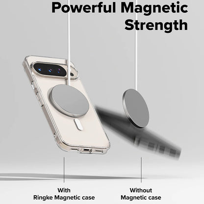 MagSafe-deksel for Google Pixel 10 Pro XL, Ringke, Fusion, Transparent