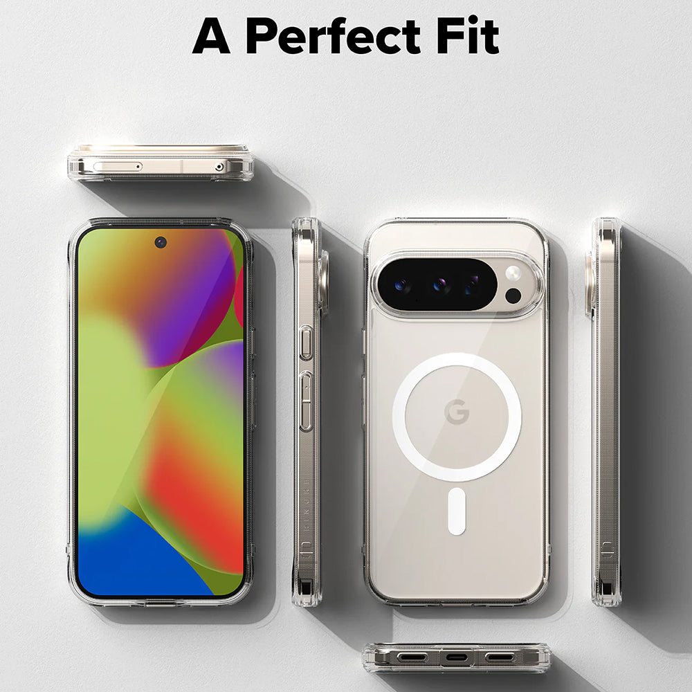MagSafe-deksel for Google Pixel 10 Pro XL, Ringke, Fusion, Transparent