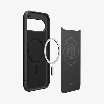 MagSafe-deksel for Google Pixel 10 Pro XL, Spigen, Caseology Parallax, Matt Svart ACS09731
