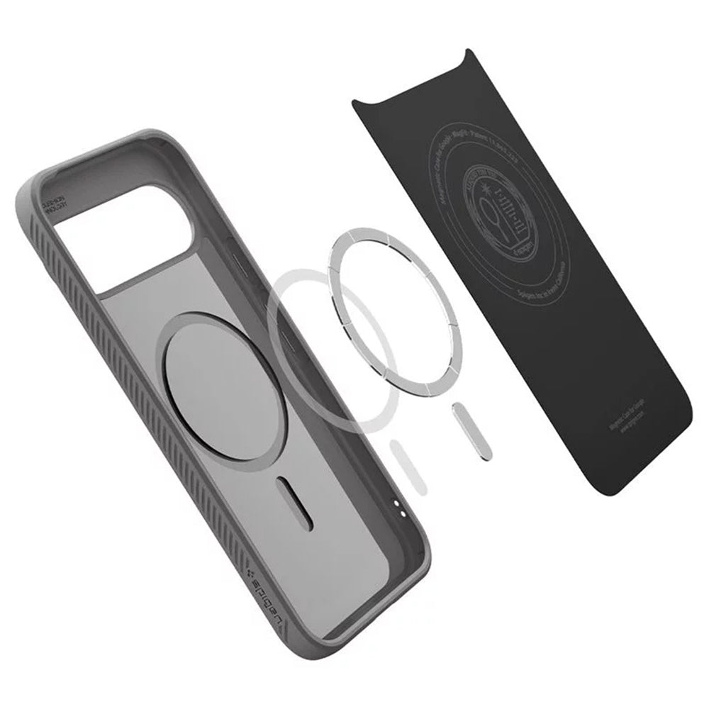MagSafe-deksel for Google Pixel 10 Pro XL, Spigen, Liquid Air, Grå ACS09720