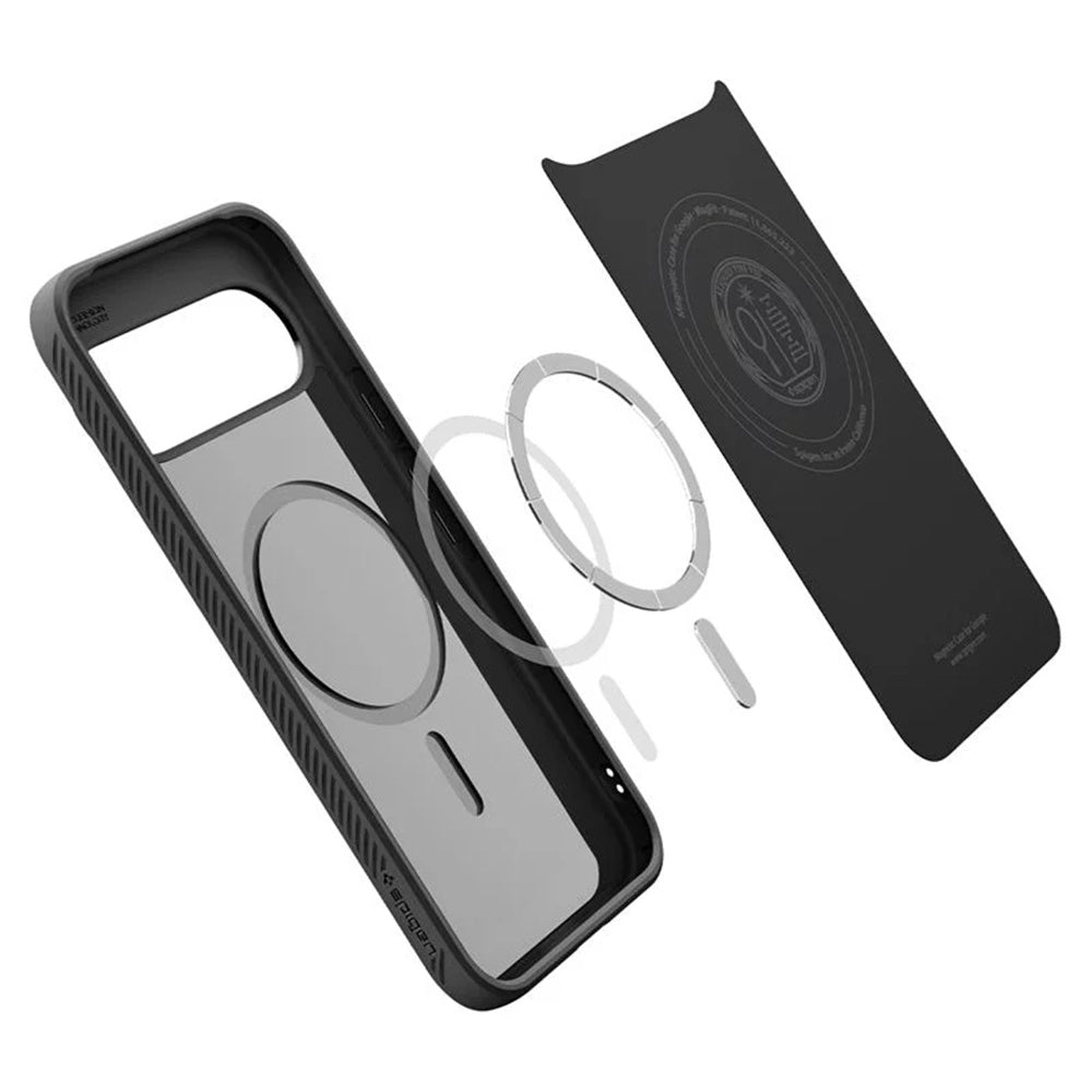 MagSafe-deksel for Google Pixel 10 Pro XL, Spigen, Liquid Air, Matt Svart ACS09718