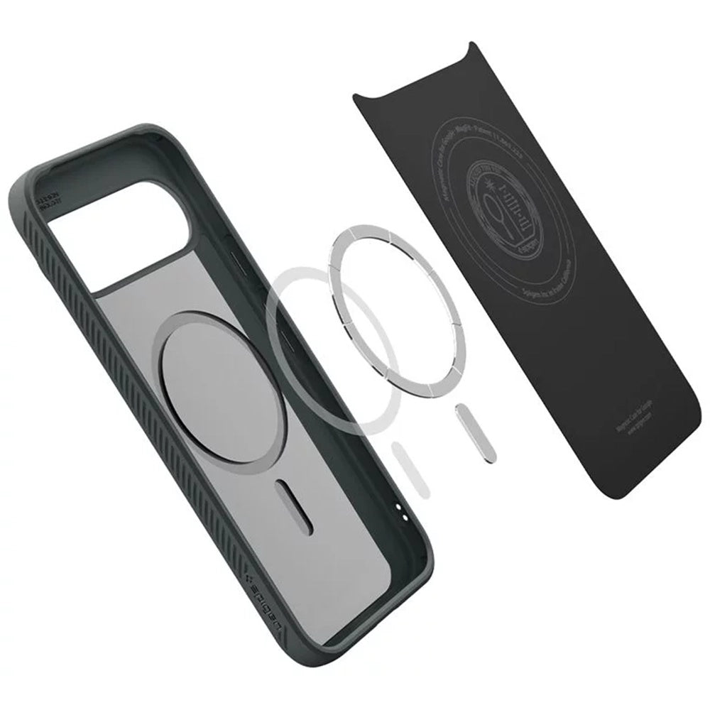 MagSafe-deksel for Google Pixel 10 Pro XL, Spigen, Liquid Air, Grønn ACS09719