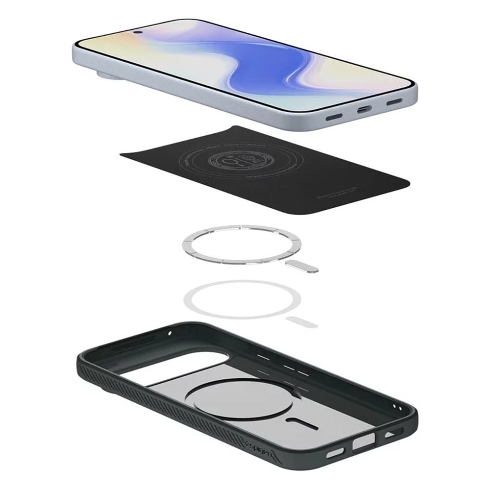 MagSafe-deksel for Google Pixel 10 Pro XL, Spigen, Liquid Air, Grønn ACS09719