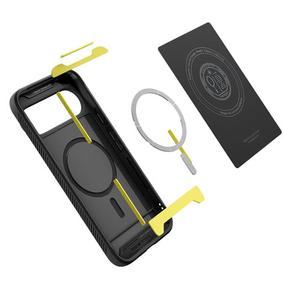 MagSafe-deksel for Google Pixel 10 Pro XL, Spigen, Rugged Armor, Matt Svart ACS09721