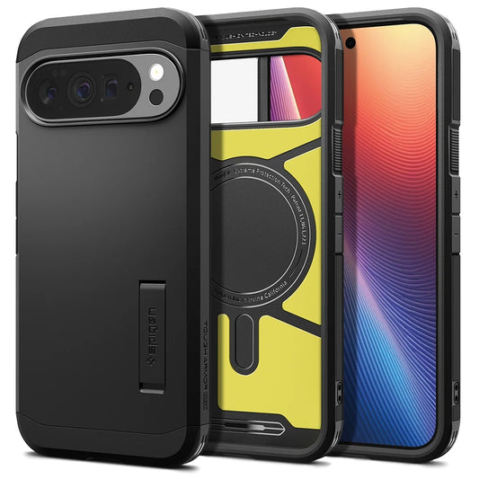 MagSafe-deksel for Google Pixel 10 Pro XL, Spigen, Tough Armor, Svart