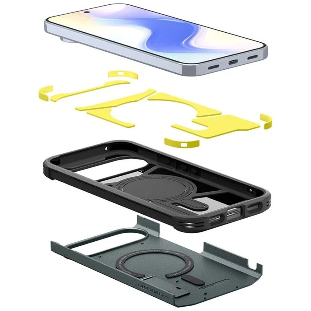 MagSafe-deksel for Google Pixel 10 Pro XL, Spigen, Tough Armor, Grønn ACS09730